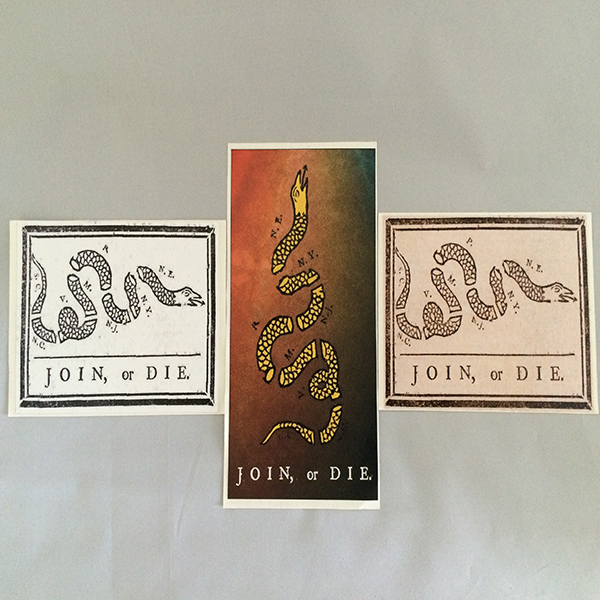 ASW Ammo Army JOIN OR DIE (Single Color) Decal